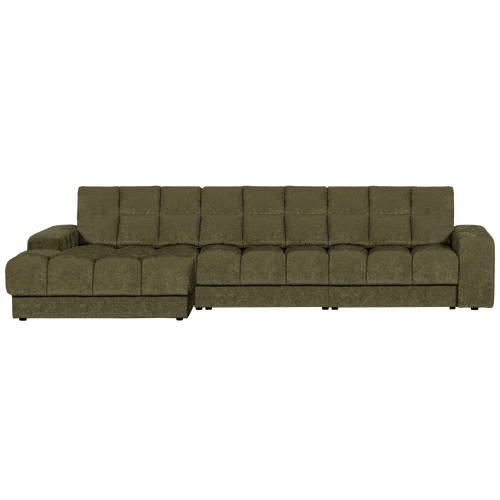 WOOOD chaise longue links Second Date - Vintage - Groen - 78x316x162 - vtwonen shop