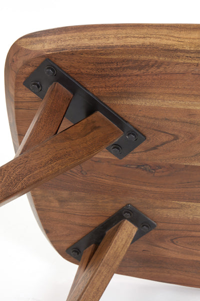 Light & Living salontafel QUENZA - 120x65x40cm - bruin