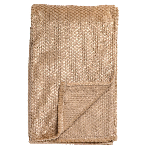 MICKY - plaid 150x200 cm - fluffy - Cuban Sand - beige