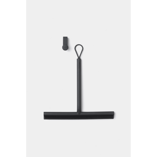 Brabantia ReNew Douchewisser met deurhaak - Dark Grey