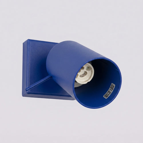 Sollux Lighting Wandlamp RING ultramarijn - 8x16x8cm