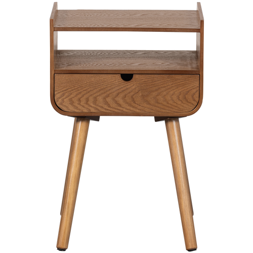 WOOOD nachtkastje/bijzettafel Nils - Hout - Naturel - 54x36x30 - vtwonen shop