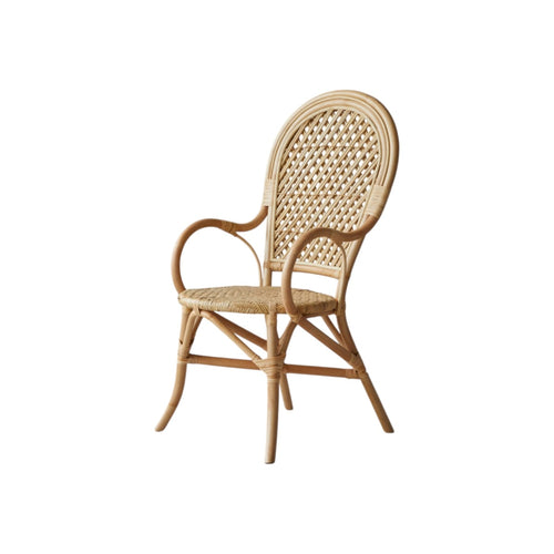 Tikamoon Marius - Rotan armstoel - Naturel - vtwonen shop