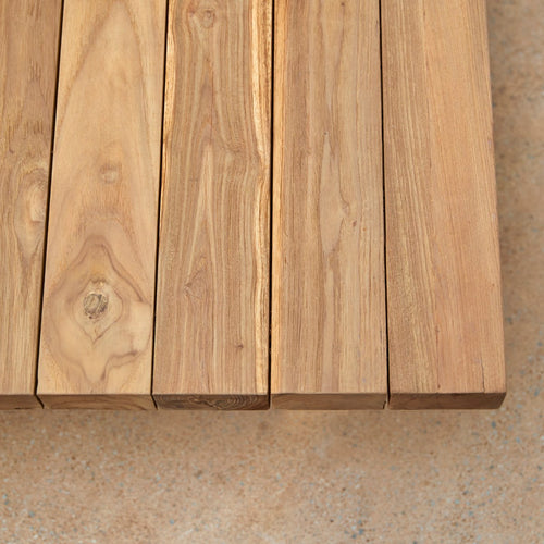 Tikamoon Tuinbank van gerecycled massief teak - Naturel - vtwonen shop