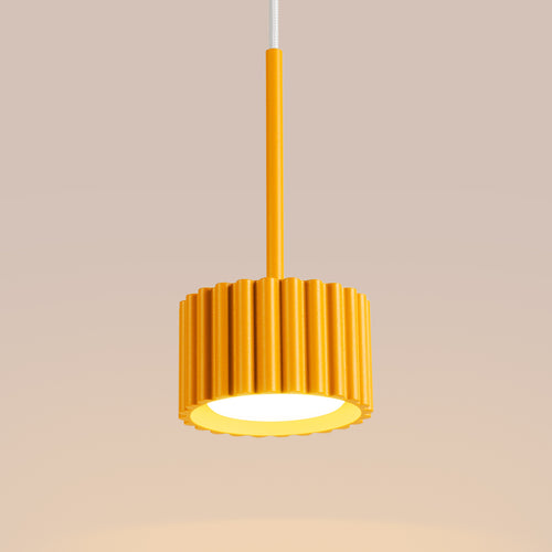 Sollux Lighting Hanglamp AURA 1 geel Gx53 - 10x10x125cm