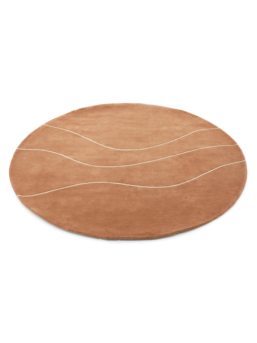 Vloerkleed Abstract en verfijnd Flow of Nature Rond 200 cm Rond - vtwonen shop