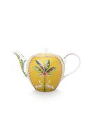 Pip Studio La Majorelle Theepot - Servies - Theekan - Geel - 1.6l - vtwonen shop