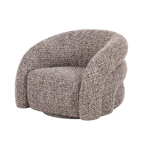 DÉJA Living Draaifauteuil Bodø - Taupe Stof - 94x83x70cm