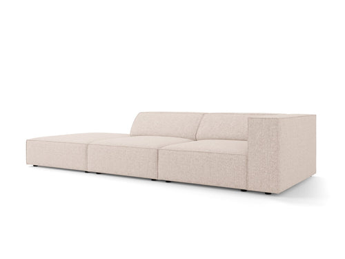 Cosmopolitan Design linker bank Arendal 4-zits, chenille, beige - 102x262x70cm