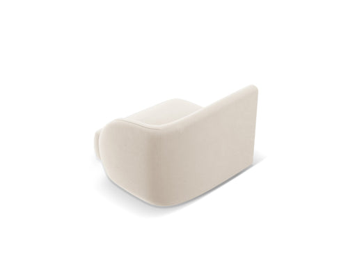 Micadoni rechter module Miley flueel lichtbeige - 90x90x70cm