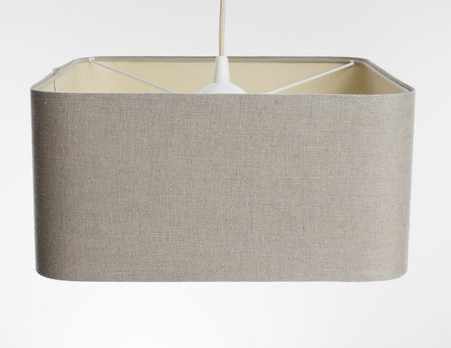 bpskoncept hanglamp Kwadro - beige linnen
