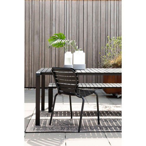 Zuiver Vondel Tuinstoel Zwart - Set van 2