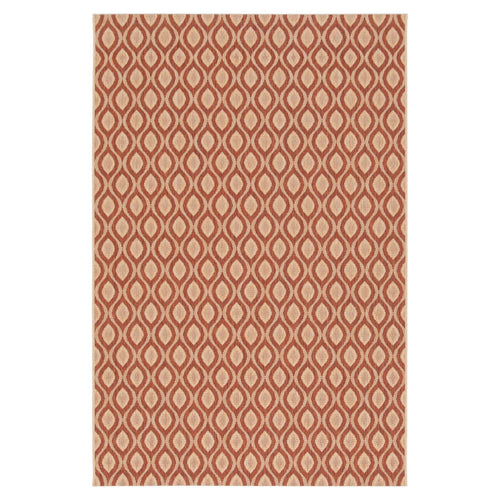 AFK Living vloerkleed Ambre - voor binnen en buiten - terracotta - 160 x 230 cm - vtwonen shop