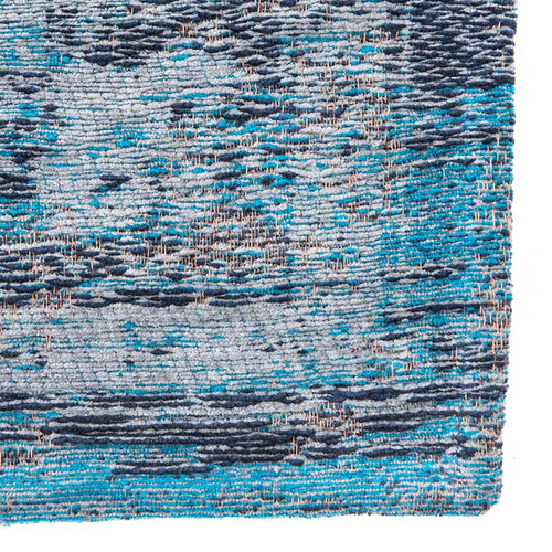 Louis De Poortere vloerkleed Grey Turquoise - blauw - 170x240cm - vtwonen shop