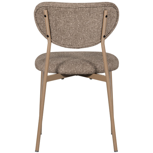 WOOOD eetkamerstoelen Valor - Polyester - Zand- Set van 2 - vtwonen shop