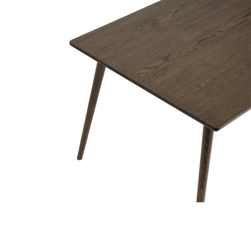 Olivine Boas verlengbare houten eettafel gerookt eiken - 190 x 90 cm - vtwonen shop