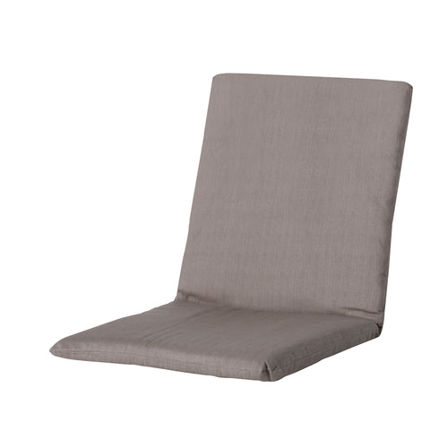 Madison stapelstoelkussen Basic - taupe - 97x49x3cm - set van 4