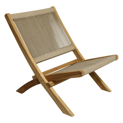 Raw Materials lounge tuinstoel Rope - Naturel - vtwonen shop