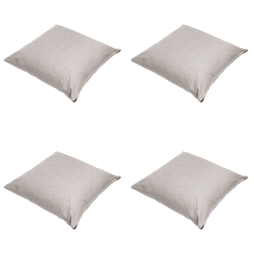 Madison sierkussen Best deal - beige - 45x45x10cm - set van 4