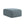 LaMiaSofa Poef Cervo - bouclé - zilver - 72x94x42