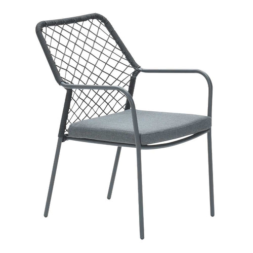 Garden Impressions tuinset Ross - Rimini - zwart - 80x80 cm - 3-delig