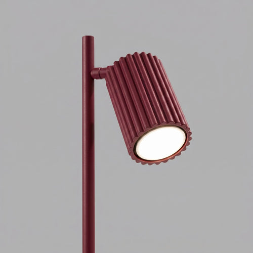 Sollux Lighting Tafellamp KARBON bordeaux - 14,5x19,5x43cm