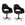 Furnhouse eetkamerstoelen armleuning Luna - Cognacbruin - Kunstleer - Set van 2