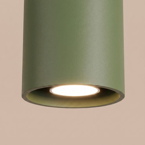 Sollux Lighting Plafondlamp ORBIS 1 olijfgroen - 10x10x10cm