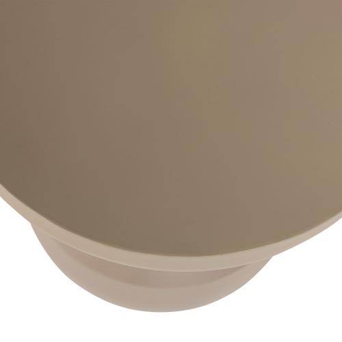 WOOOD bijzettafel Ø 45 cm Bova - Metaal - Bruin - 40x45x45