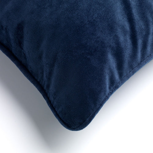 FINN - Kussenhoes 30x50 cm - velvet - lendekussen - Insignia Blue - donkerblauw