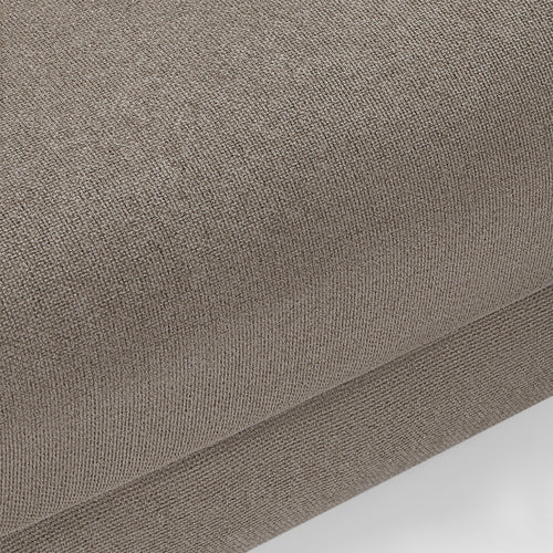 Furnhouse chaise longue bank links Maggie - Taupe - Stof - 95x290x90