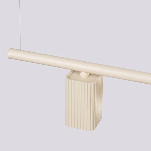 Sollux Lighting Kroonluchter RAYO 4 beige - 122x6x208cm
