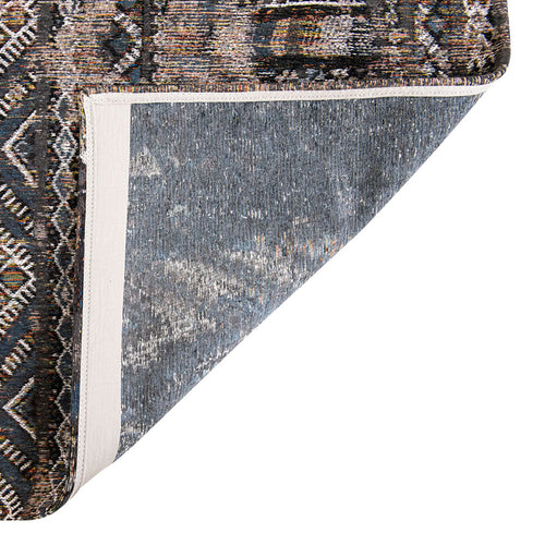 Louis De Poortere vloerkleed Black Rabat - grijs - 170x240cm - vtwonen shop