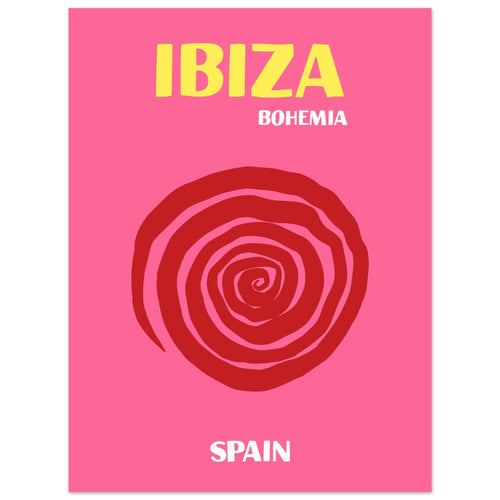 Artfulprints  Spanje - Ibiza   poster 30x40 cm - vtwonen shop