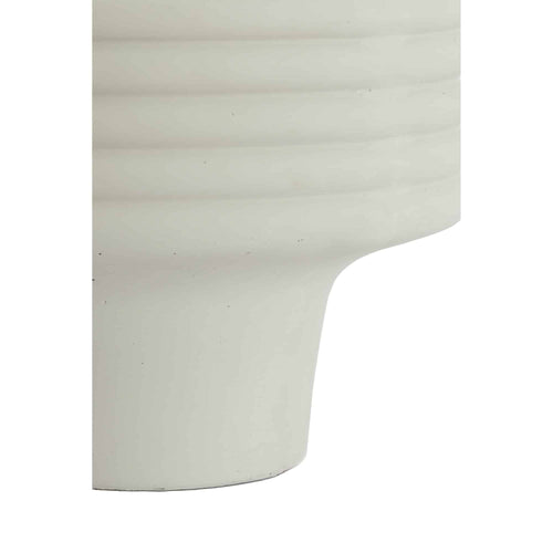 Light & Living vaas Sylva - wit - Ø40cm - vtwonen shop