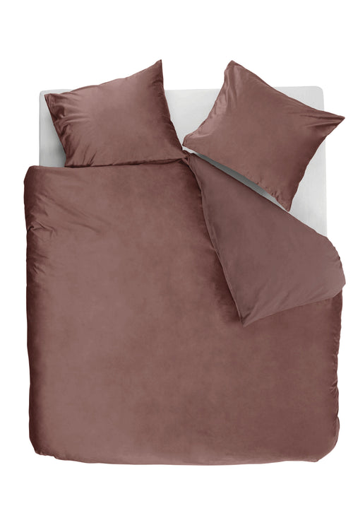 Ambiante Dekbedovertrek Velvety - 240 x 200/220 cm - Roze