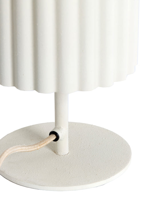 Light & Living tafellamp ARDALES - wit - Ø16x30cm