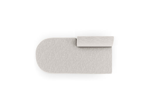 Micadoni Module Miley 2-zits, structurele stof geld - 90x158x70cm