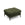 Cosmopolitan Design Poef Bali structurele stof, baksteen - 60x60x41cm