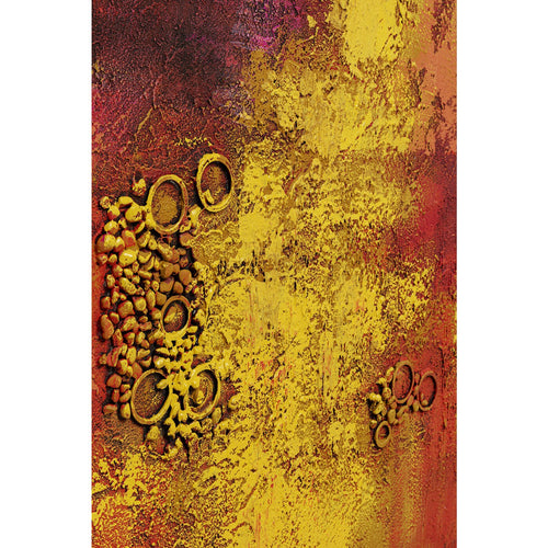 Kare Design Schilderij Jardin 125x215cm rood