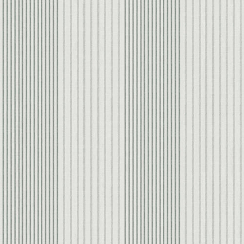 Sanders & Sanders behang strepen vergrijsd groen - 53 cm x 10.05 m - 640673
