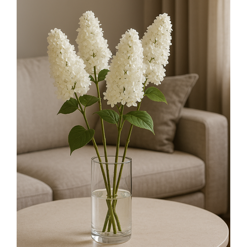 Flourify - Kunstbloem - Hortensia - 74 cm - Bundel van 2 stuks - vtwonen shop