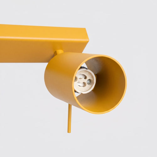 Sollux Lighting Plafondlamp RING 2 geel - 30x6x16cm