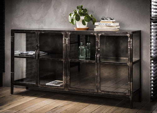 Duverger® dressoir Wild West - gun metaal - zwart - vtwonen shop