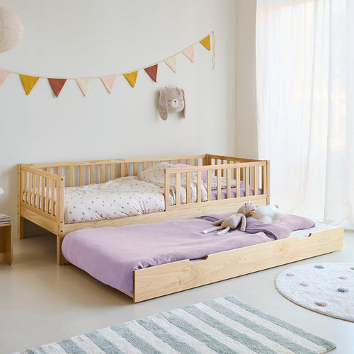 Petite Amélie Kinderbeddengoed LILA 2 dlg - biologisch katoen - paars