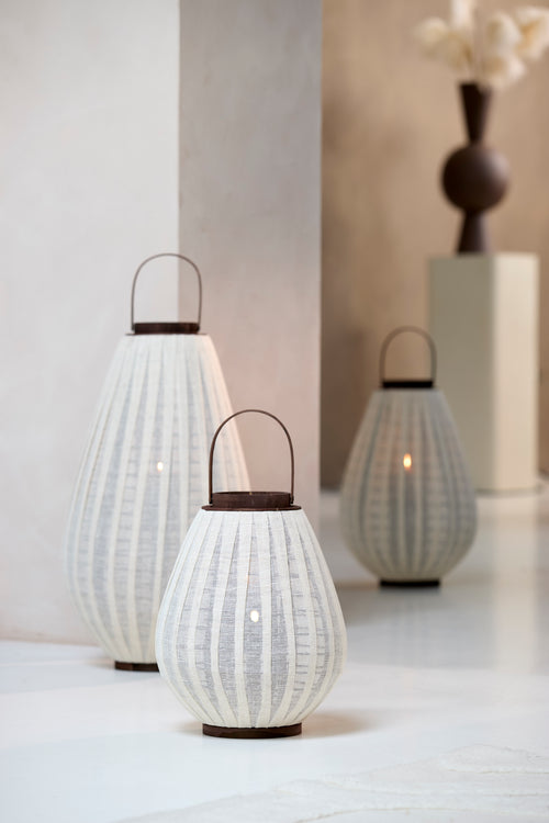 Light & Living windlicht DAZIO - Ø36x55cm - bruin