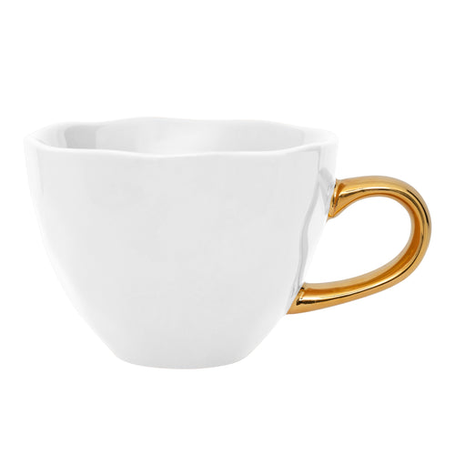 Urban Nature Culture Good Morning kopje Cappuccino / Tea - White - 11x8cm - vtwonen shop