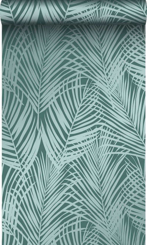 Origin Wallcoverings behang palmbladeren smaragd groen - 53 cm x 10.05 m - 347710 - vtwonen shop