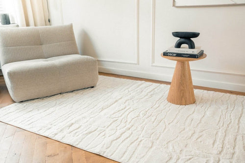 Interieur05 Scandinavisch vloerkleed Bjorn creme/wit - 240 x 330 cm