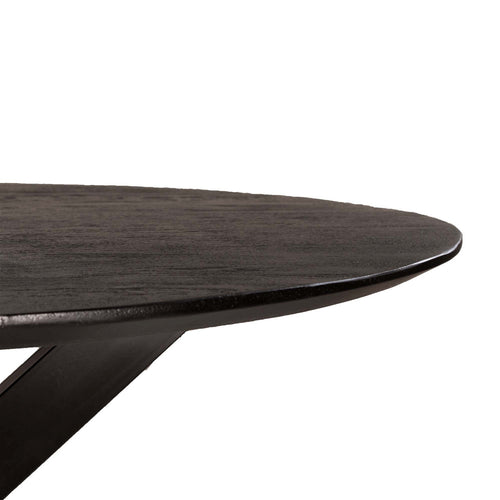 Giga Meubel Eettafel Romeo - Rond - Mangohout - 120cm - vtwonen shop